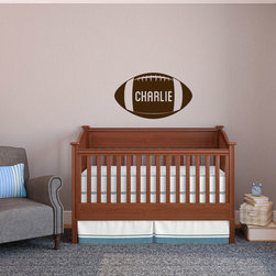 Personalized Football Custom Wall Decal - Wall Decals