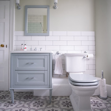 Victorian Bathroom & WC With A Fresh Twist