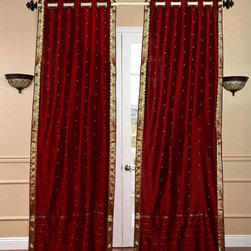 Ring Top Sari Curtains - Products