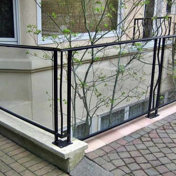 Exterior Glass Railing