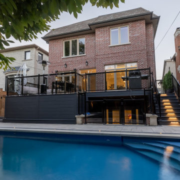 2022 Projects Gallery - Backyard Pool and Composite Deck