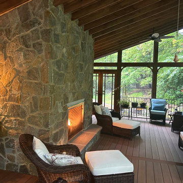 Who does the best screened porch addition projects near Frederick Maryland