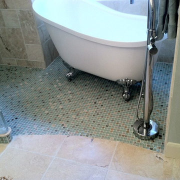 Transitional Walk-in Shower