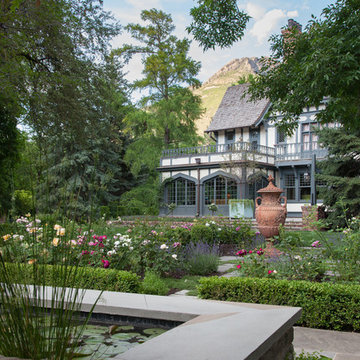 Pond And Gardens