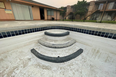 Ivy Club pool resurfacing