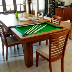 Multi Use Pool Tables- combo with Dining Tables and TT Tables - Dining Tables