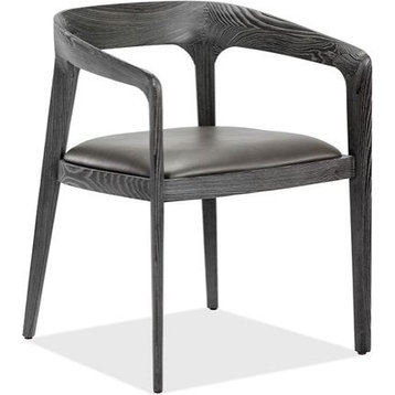 Kendra Dining Chair - Charcoal Ceruse, Slate Gray