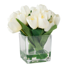 Fake Flowers in Vase