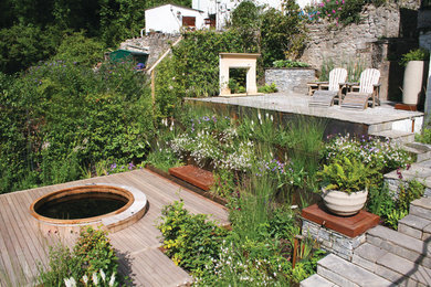 Contemporary garden.