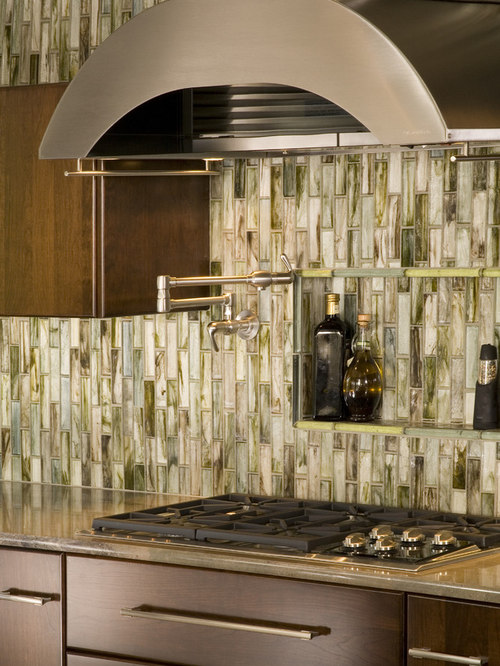 Niche Behind Cooktop Houzz