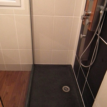 LIVING'ROC UK - OUR CLIENTS' INSTALLATIONS STONE GRANITE SHOWER TRAYS BASES