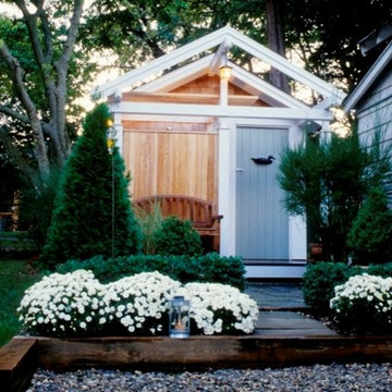 Surfers End Outdoor Shower & Surfboard Storage Shed