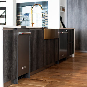 Milano - Canyon Charcoal + Bright White - Kitchen + Bathroom