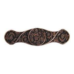 Inviting Home Inc. - Grapevine Pull, Antique-Style Copper - Cabinet And Drawer Handle Pulls