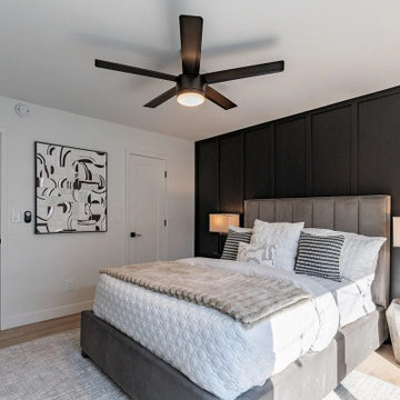 ADU with Clean Lines, Recessed Lighting, and Minimalist Finishes