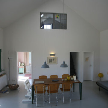 Holzhaus mit Satteldach