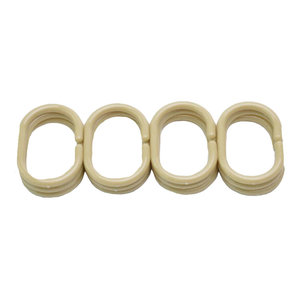 12 Piece Bathroom Accessories Shower Curtains Hooks Curtain Rings