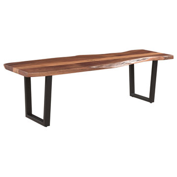 Stafford Live Edge Dining Bench
