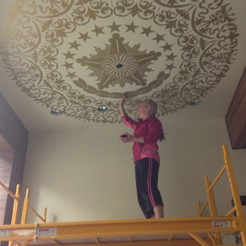 Ornamental Painted Ceilings by Heather Bruno-Sears