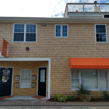 New Cedar Shingle Siding, Harvey Windows in Dartmouth, MA