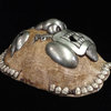 Pewter Village Tribal Ceremony Decor Mask Display