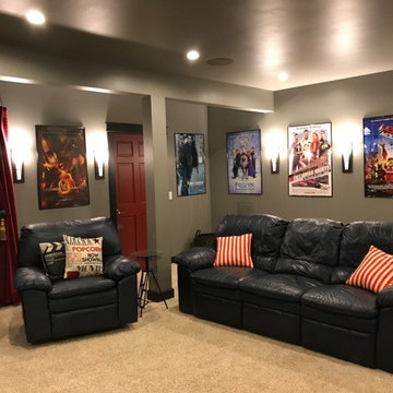 Arcade- Movie Room- renovation