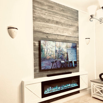 Custom Fire Place Before & After
