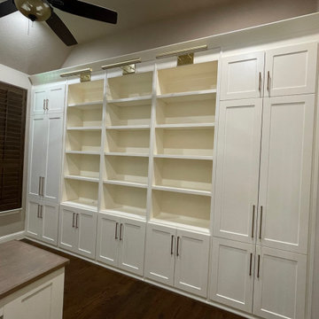 Home Office Carrollton FW - Prime Design Cabinetry