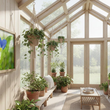 Asiatic Dayflower Biophilic Style Artwork