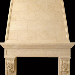 Anthony Ignatius Mantel with Overmantel - Fireplace Mantels