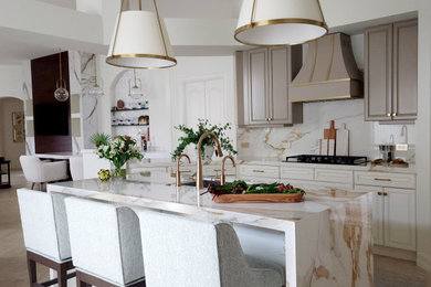 Kitchen - transitional kitchen idea in Miami