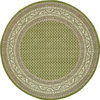 Traditional Wingate 8' Round Grass Area Rug