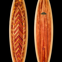 7'-3" Wooden Surfboards - Products