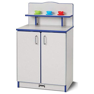 Rainbow Accents Culinary Creations Kitchen Cupboard, Teal