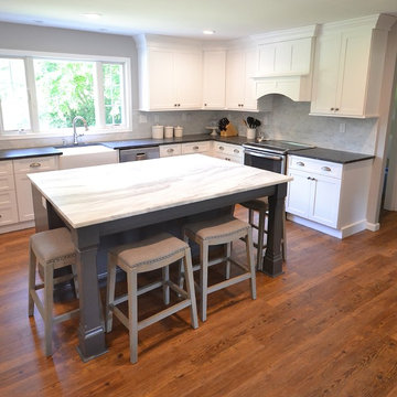 Large Transitional Style Kitchen Remodel Under $100K