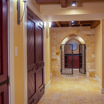 Old Meets New Wine Cellar