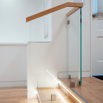 Noe Valley Condo Remodel - Entry staircase detail