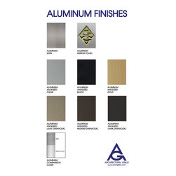 Architectural Grille - ALUMINUM FINISHES - Products