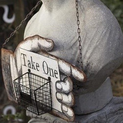 "TAKE ONE" SIGN HANGING BUSINESS CARD HOLDER - Products