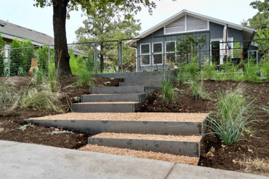 Modern Steel Step- East Austin Project