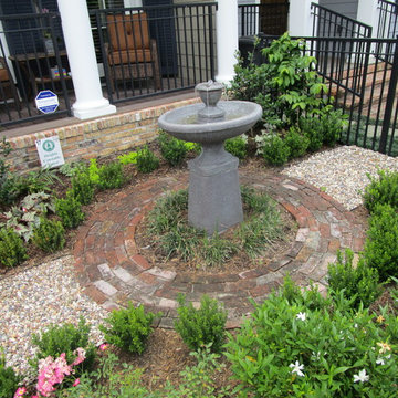 Creating a Courtyard with Southern Charm