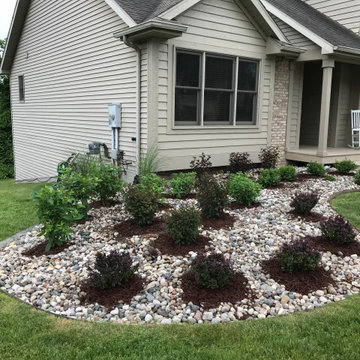 South Lansing Landscape Removal & Planting