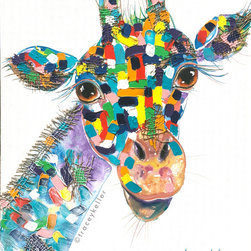 Geoff | Giraffe Painting - Paintings