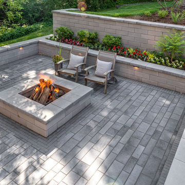 Modern Sunken Patio