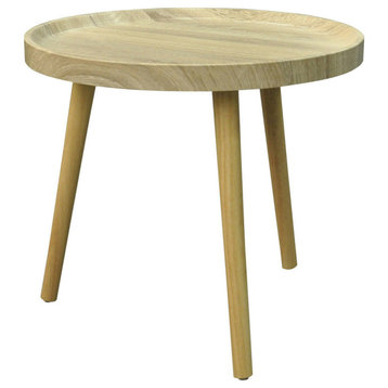 GDF Studio Gary Traditional Faux Wood Side Table