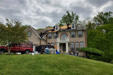 Minimalist exterior home photo in Baltimore
