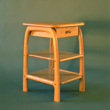 American black cherry telephone table