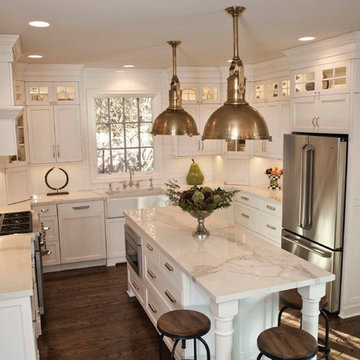 Lovely transitional home renovation