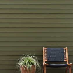Hardie&reg; Plank Smooth in Wandering Green TRI - Siding And Stone Veneer