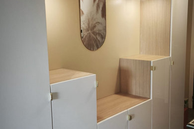 Réalisation d'une entrée design.